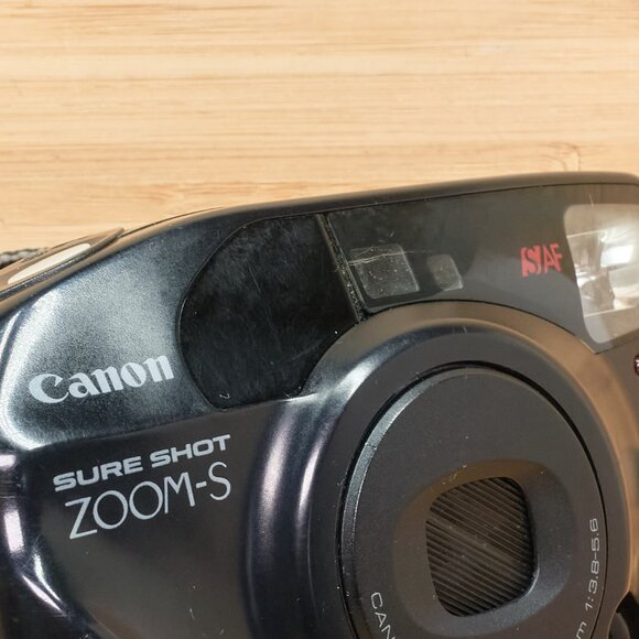 Vintage Canon Sure Shot Zoom-S / 35mm Film Camera / Tested & Working - Picture 6 of 11